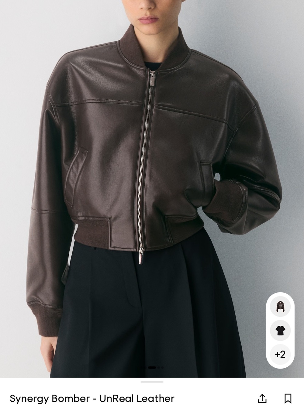 Aritzia Babaton Synergy Bomber Jacket